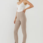 GREY LAB-Front Slit Flares-PANTS available at Objectrare