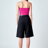 Boucle Crop Top