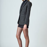 Tweed Single Breasted Blazer