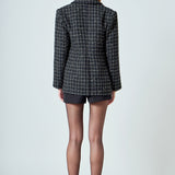Tweed Single Breasted Blazer