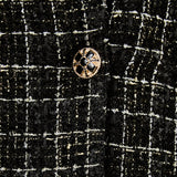 Tweed Single Breasted Blazer