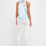 Feather Trim Top