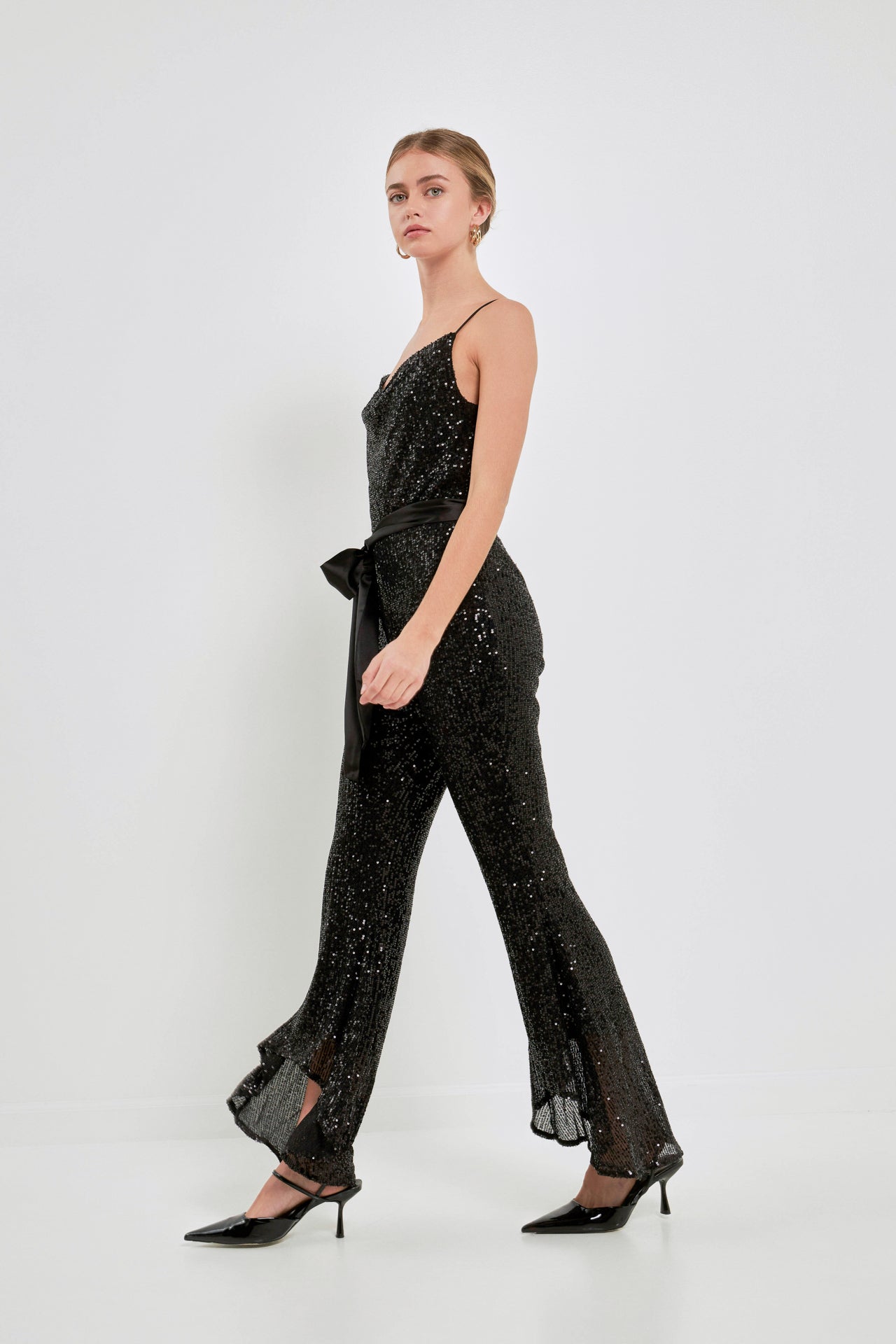 Zara shop sequin jumpsuit