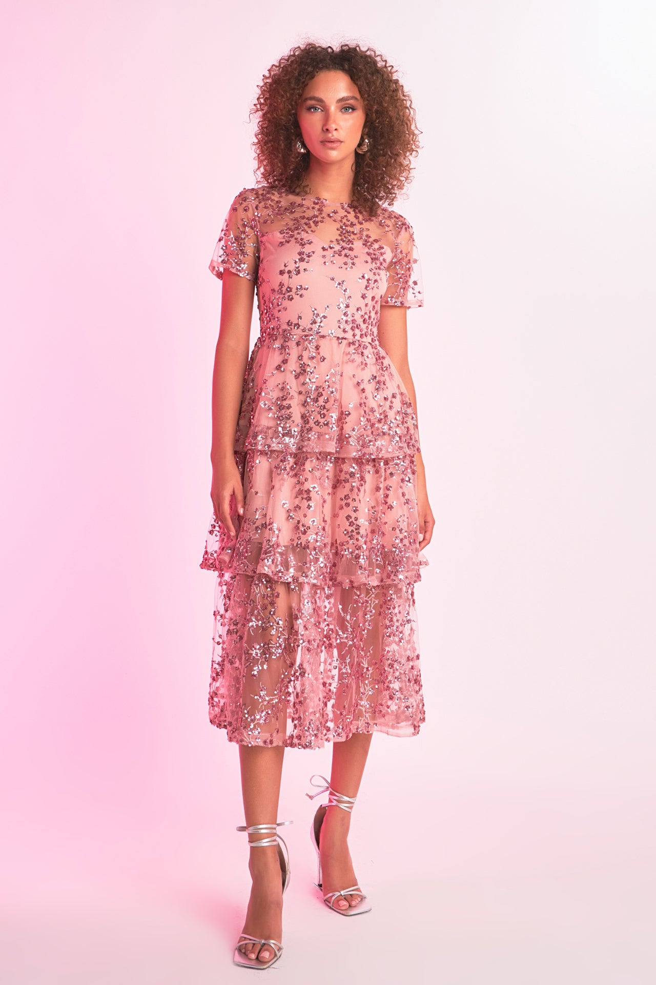 embroidered sequin maxi dress Ambroise Embroidered Sequin Maxi Dress Innovare Denim