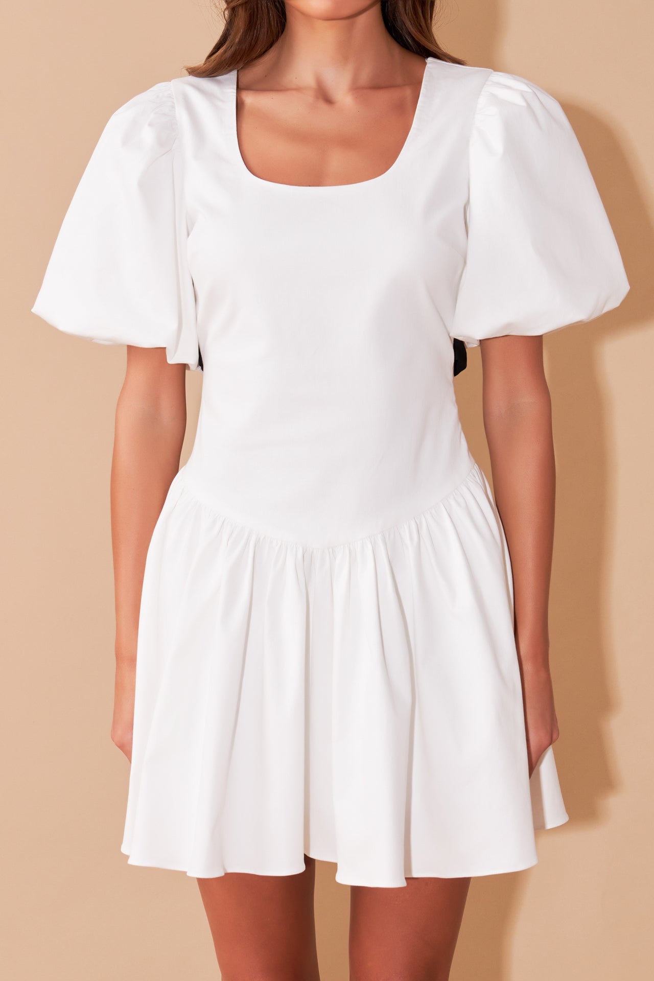 Endless Rose - Contrast Bow Low Back Mini Dress - Dresses in Women's Clothing available at endlessrose.com