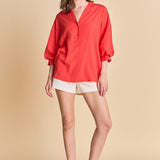 Button-Up Collared Shirt