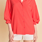 Button-Up Collared Shirt