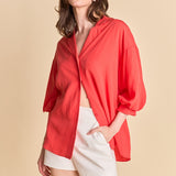 Button-Up Collared Shirt