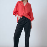 Button-Up Collared Shirt