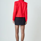 Bow Contrast Blazer