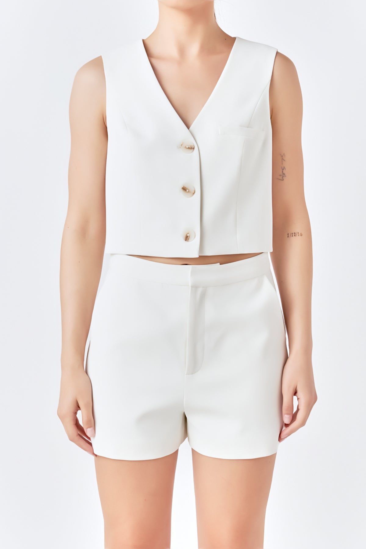 Suit Vest Top