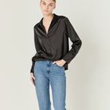 Silky Button up Top