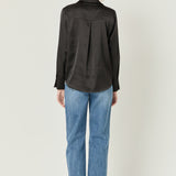 Silky Button up Top