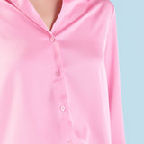 Silky Button up Top