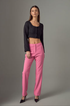 Full Length Low Rise Pants