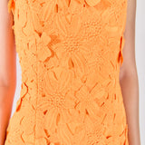 Floral Embroidered Mini Dress