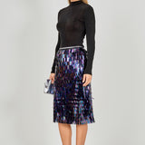 Sheen Stretch Long Sleeve Top