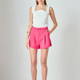 Belted Shorts