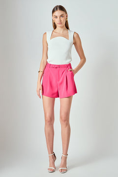 Belted Shorts