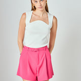 Belted Shorts