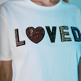 Love Jeweled Patch Top