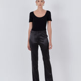 Flared Solid Trouser