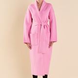 Shawl Collar Oversize Long Cardigan