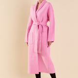 Shawl Collar Oversize Long Cardigan