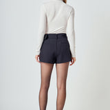 Belted Mini Shorts