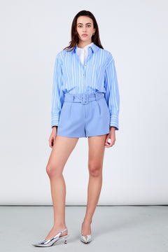 Belted Mini Shorts