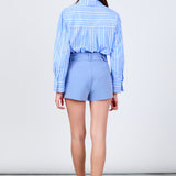 Belted Mini Shorts