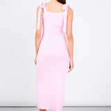 Candace Solid Knit Midi Dress