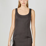 Cutout Bow Fitted Mini Dress