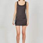 Cutout Bow Fitted Mini Dress Black / M