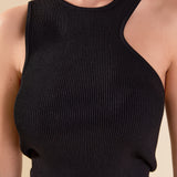Cutout Knit Top