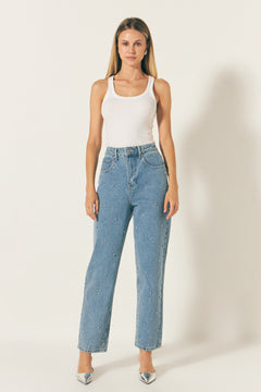 Studded Denim
