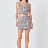 Tweed Skirt