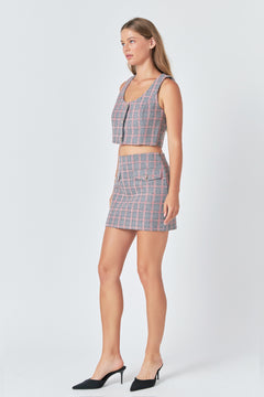 Tweed Skirt
