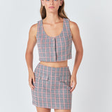 Tweed Skirt