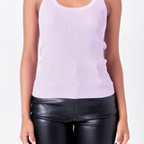 Basic Ribbed Tank Top