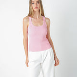 Basic Ribbed Tank Top