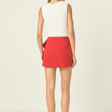 Bow Mini Skort