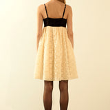 Floral Lace Mini Dress