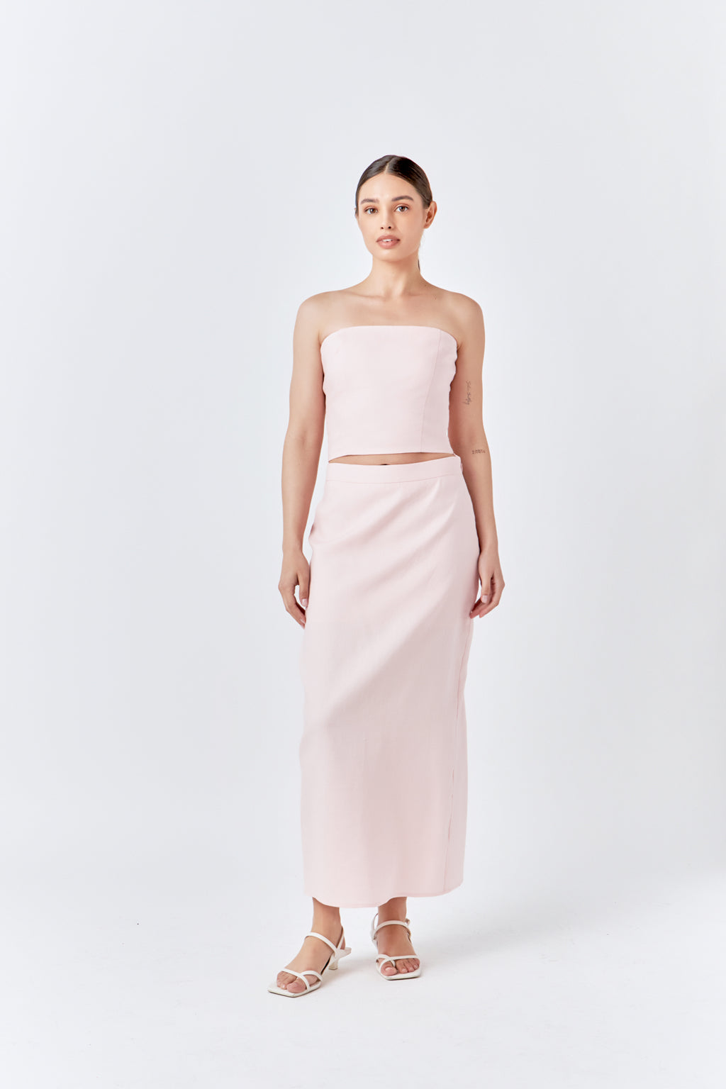 Linen Maxi Skirt