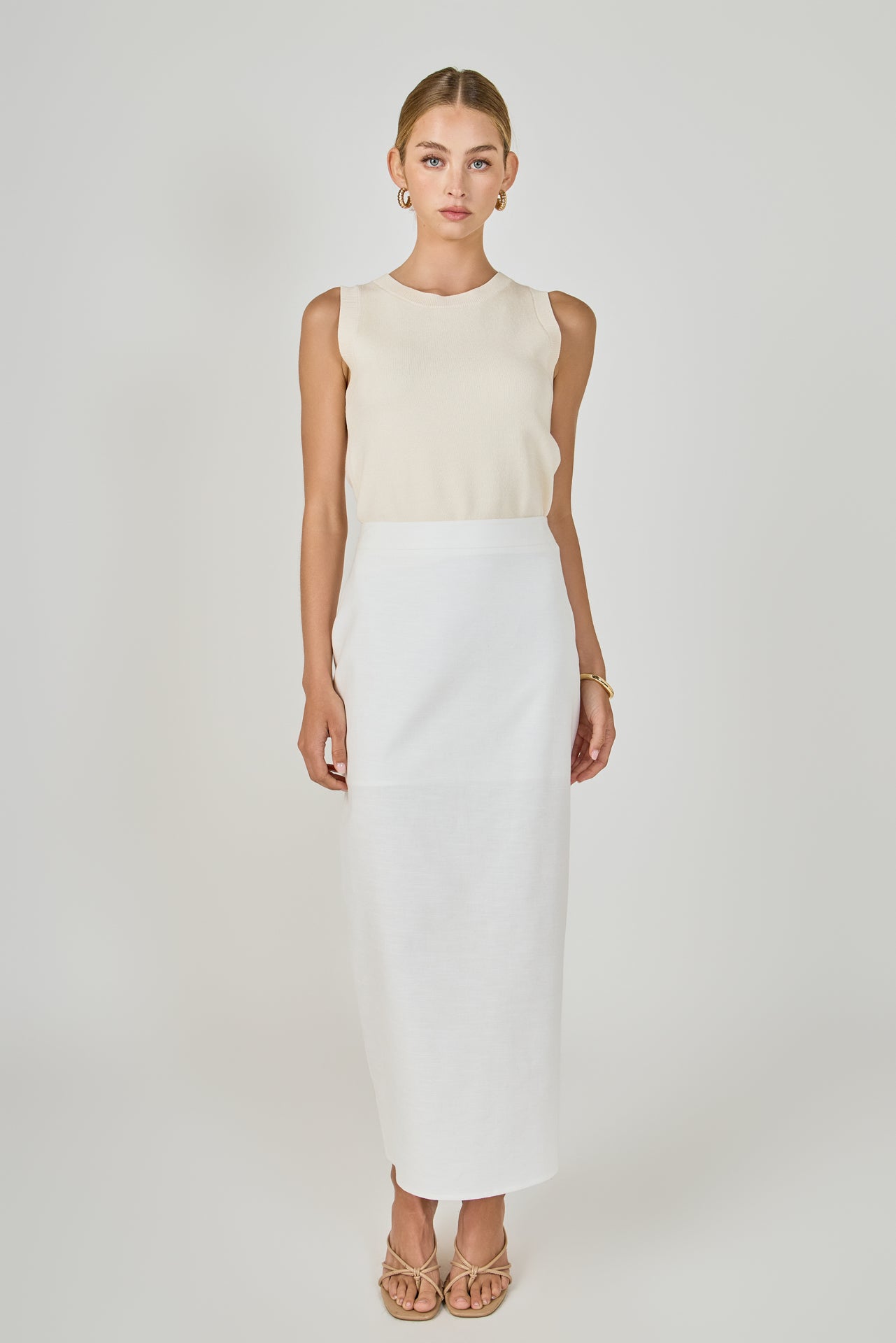 Linen Maxi Skirt