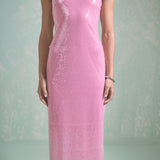 Courtney Strapless Sequined Maxi Dress