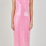 Courtney Strapless Sequined Maxi Dress