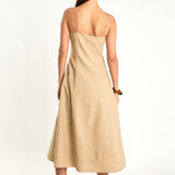 Savannah Linen Sleeveless Maxi Dress