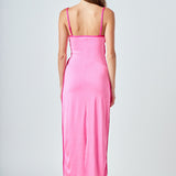 Contrast Binding Maxi Dress
