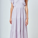 Open Back Maxi Dress
